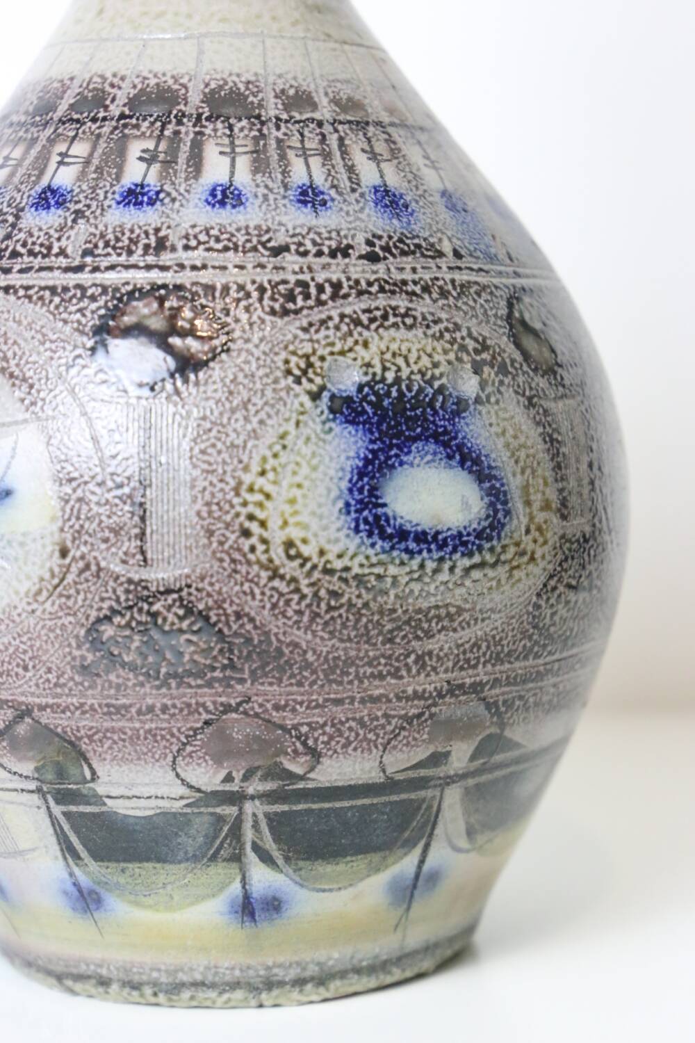 Lucas Antoine ceramic lamp base for Keraluc