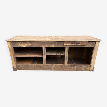 Oak counter Early 20th century