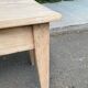 Renovated Parisian desk in solid wood with drawer