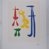 Joan Miro: Surrealist Family, Signed Lithograph