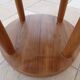 Chic style coffee table with double solid wood tops