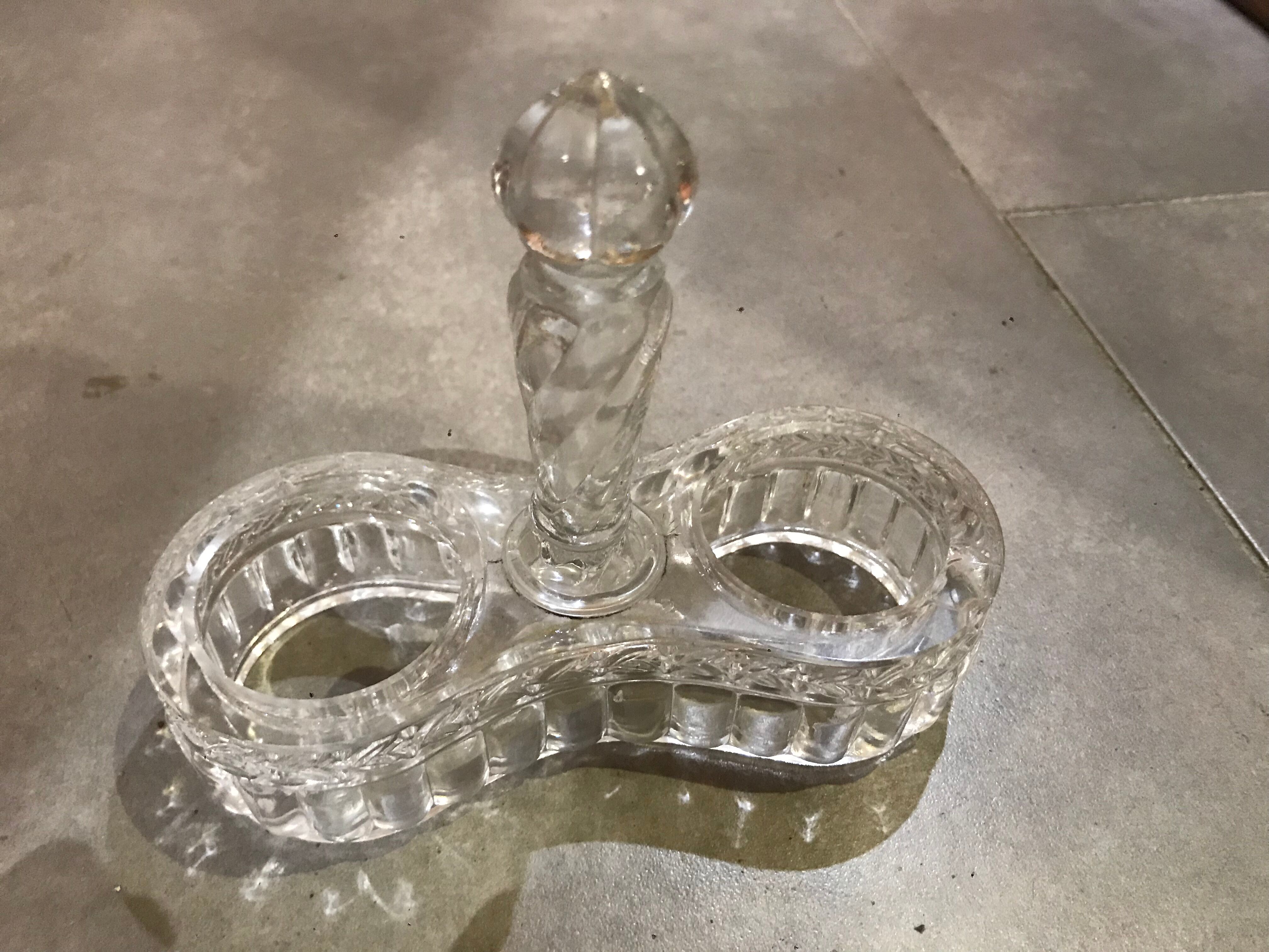 St. Louis Crystal Oiler Vinaigrier