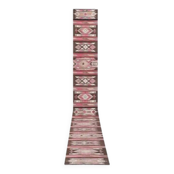 Tapis de couloir turc vintage