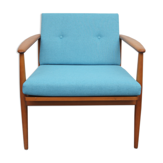 Armchair in light blue from the 1960s
