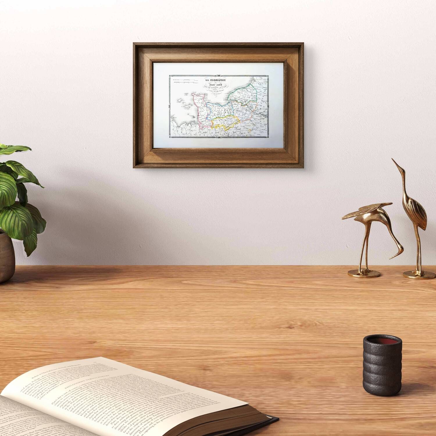 Printed in 1844, La Normandie.