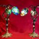 Paire de lampes grappes de Murano, vintage, année 50