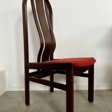 Lot 6 old Italian design bentwood chairs from the 70s vintage