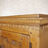 Rustic Oak Cabinet, Late 19th Century