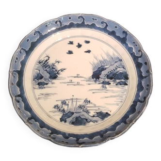 Japanese porcelain plate
