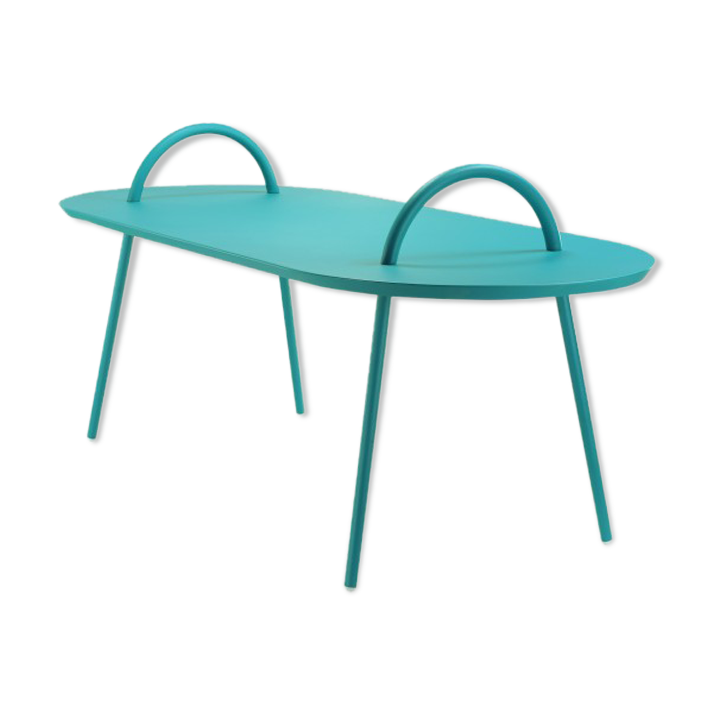 Blue Swim Coffee Table