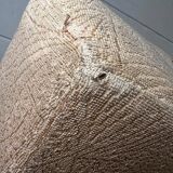 Vintage armchair/foot warmer with armrests: design project