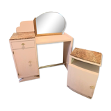 Art Deco dressing table / bedside table set