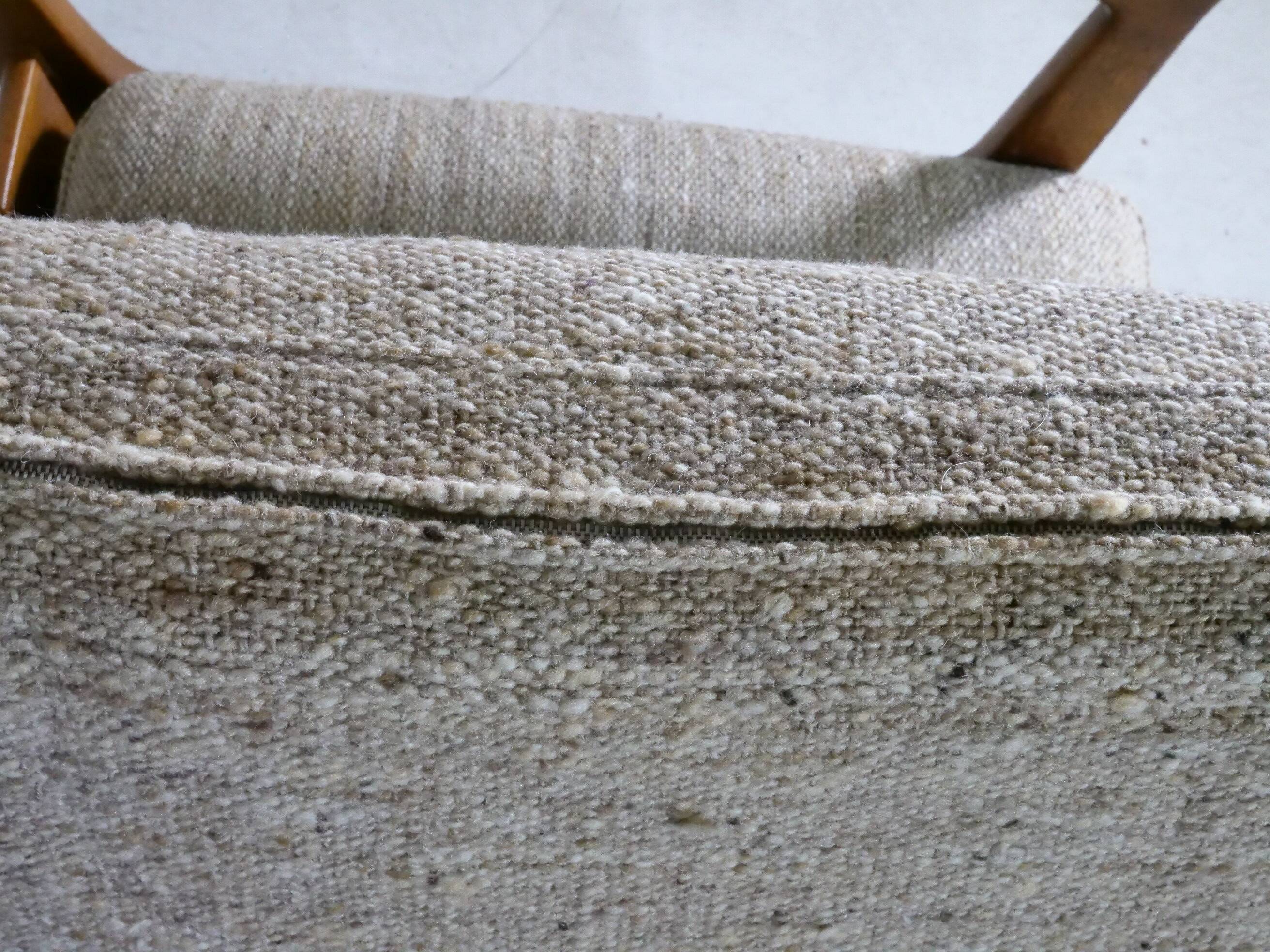 Mid-Century Teak Highback Lounge Chair by Juul Kristensen, Denmark, 1960s