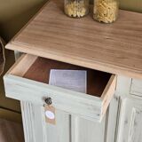 Vintage Parisian buffet with patina in solid wood | Léonie