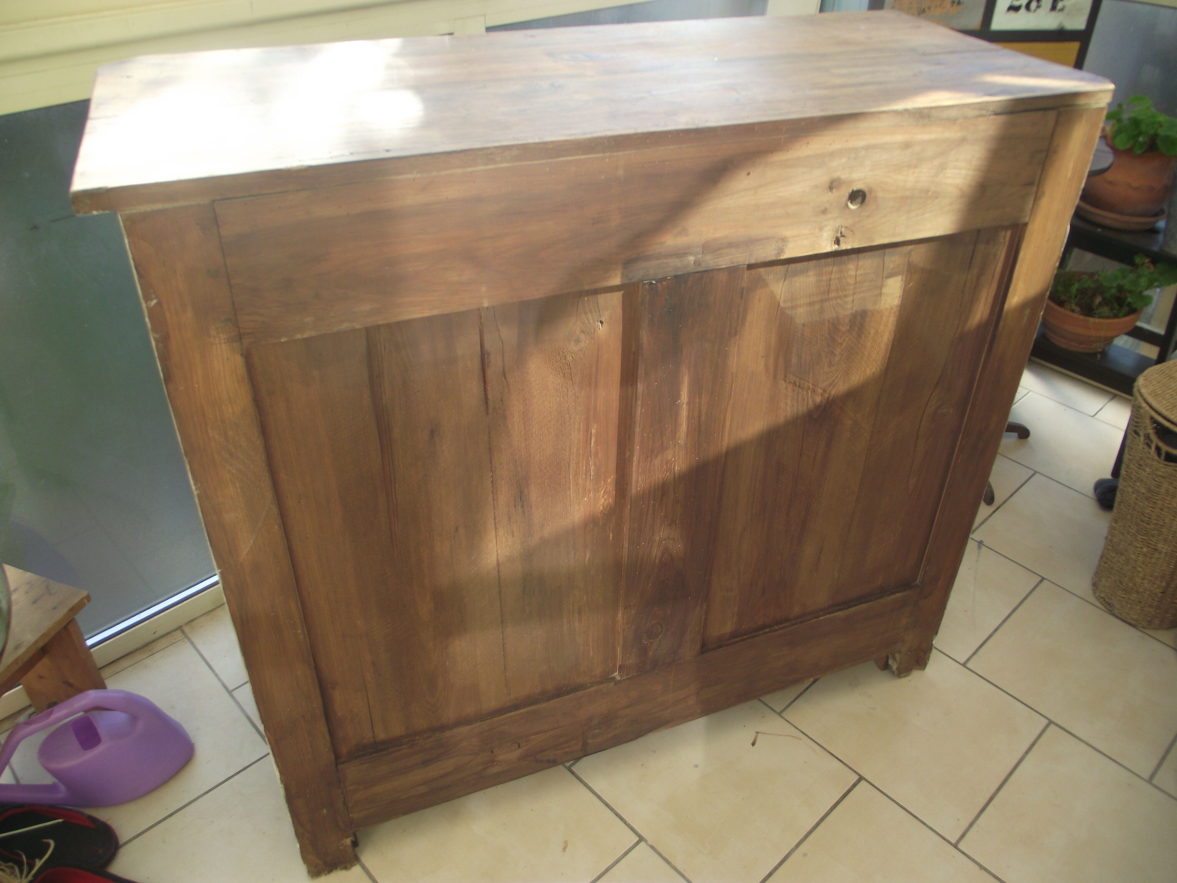 Parisian sideboard in painted fir