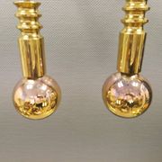 Frimann Goldstar pendant lights made by Philips in the 1970s. Model SPYBALL