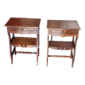 Paire de chevets art déco