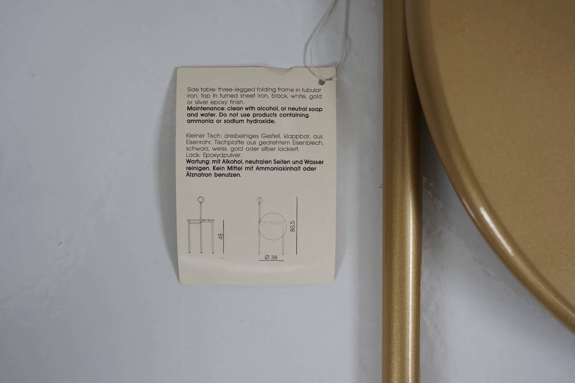 Mickville side table by Philippe Starck for Aleph Driade