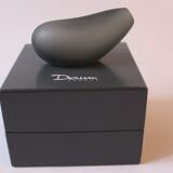 Cocoon vase philippe starck - daum "strangeness" grey