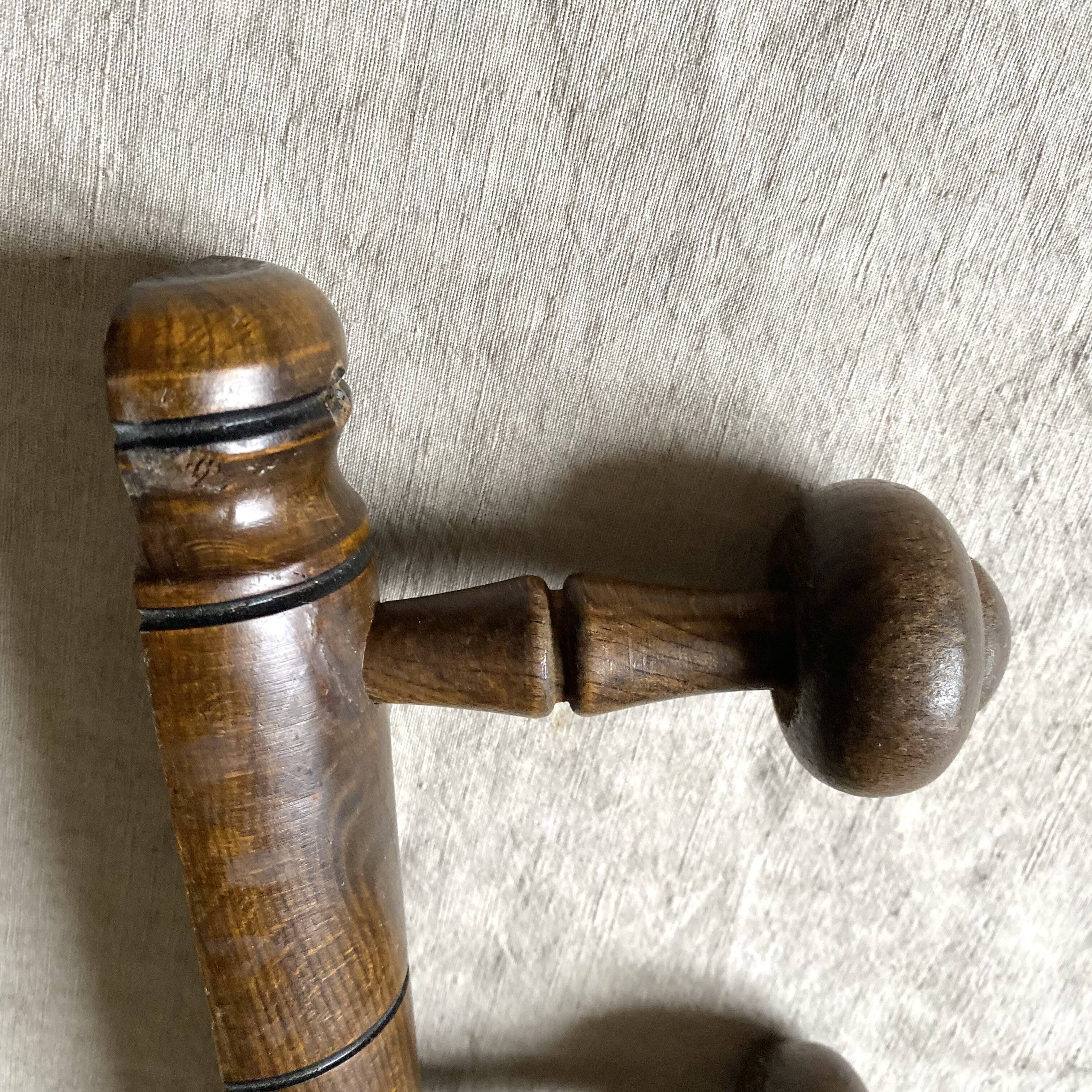 Vintage wall coat rack