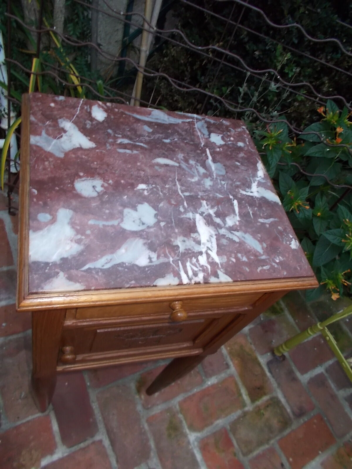 Art deco bedside table