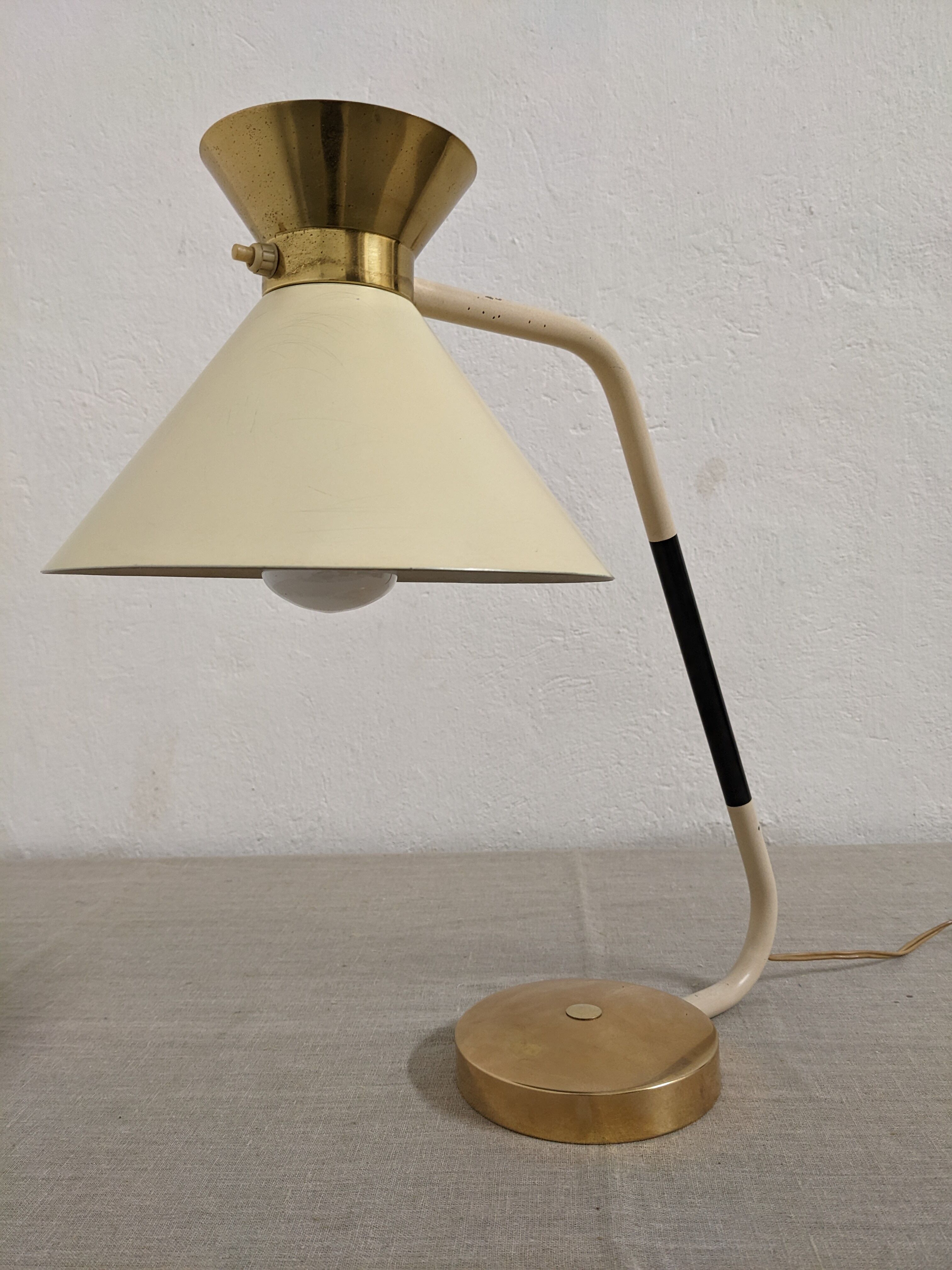 Desk lamp "Diabolo" n°450 of Jumo years 50/60