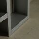Architectural aluminium wall unit by Isabelle Leijn 1990s