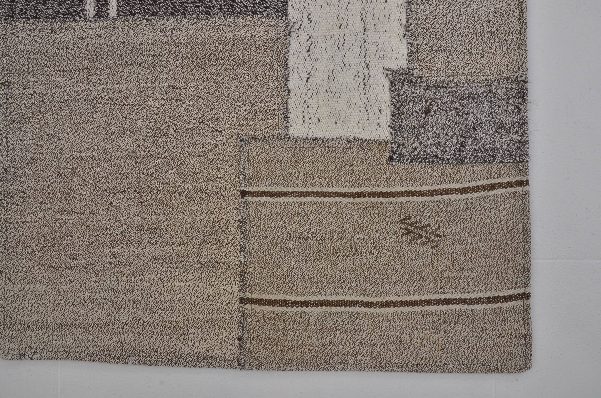 Anatolian Vintage Neutral Kilim Rug sku3806