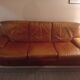 Roche Bobois 4-seater leather sofa, 1970s, excellent condition