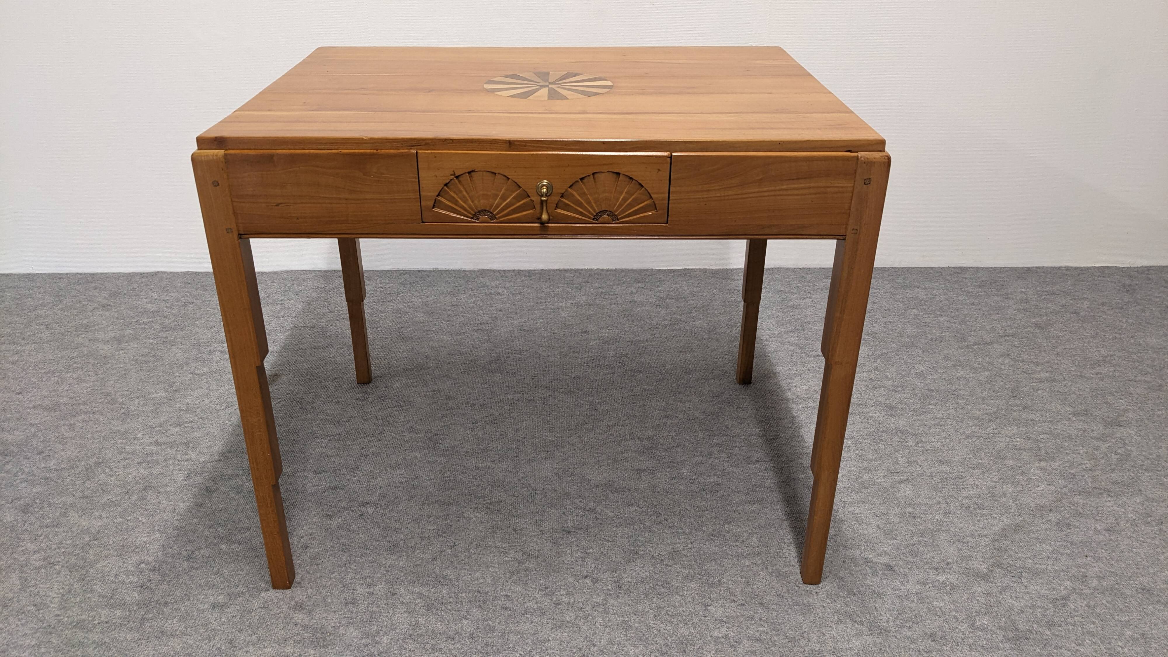 Art Deco side or occasional table, France late 20th century.