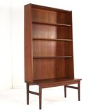 Teak library in mid-century modern style "Itzehoe" - Danish design