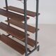 Freestanding vintage bookshelf designed by Olof Pira for Planmöbel, 1960s