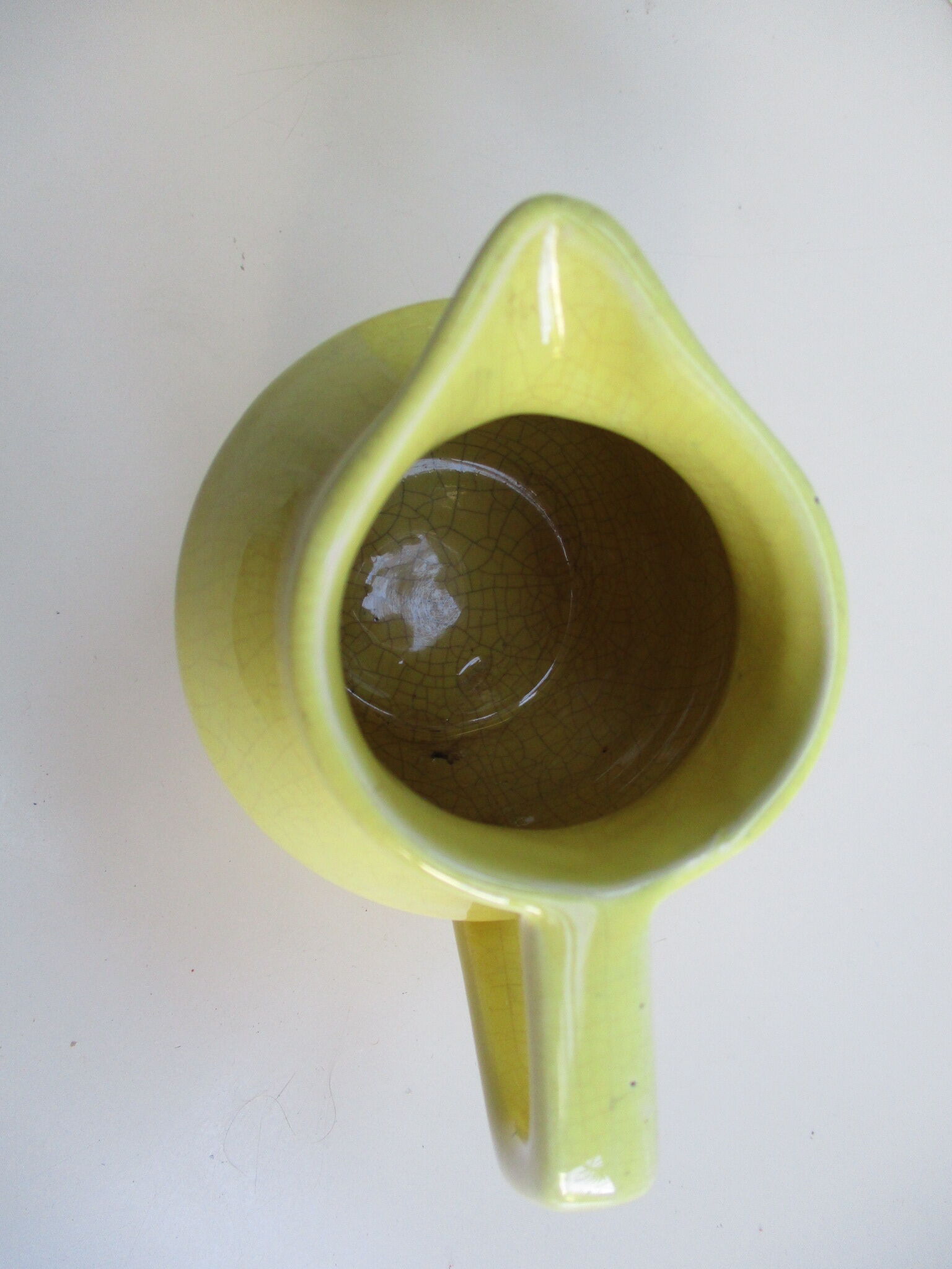 SET of 2 PITCHERS FAIENCE ONNAING SLURRY ART DECO 1930