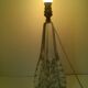 Crystal lamp base from France