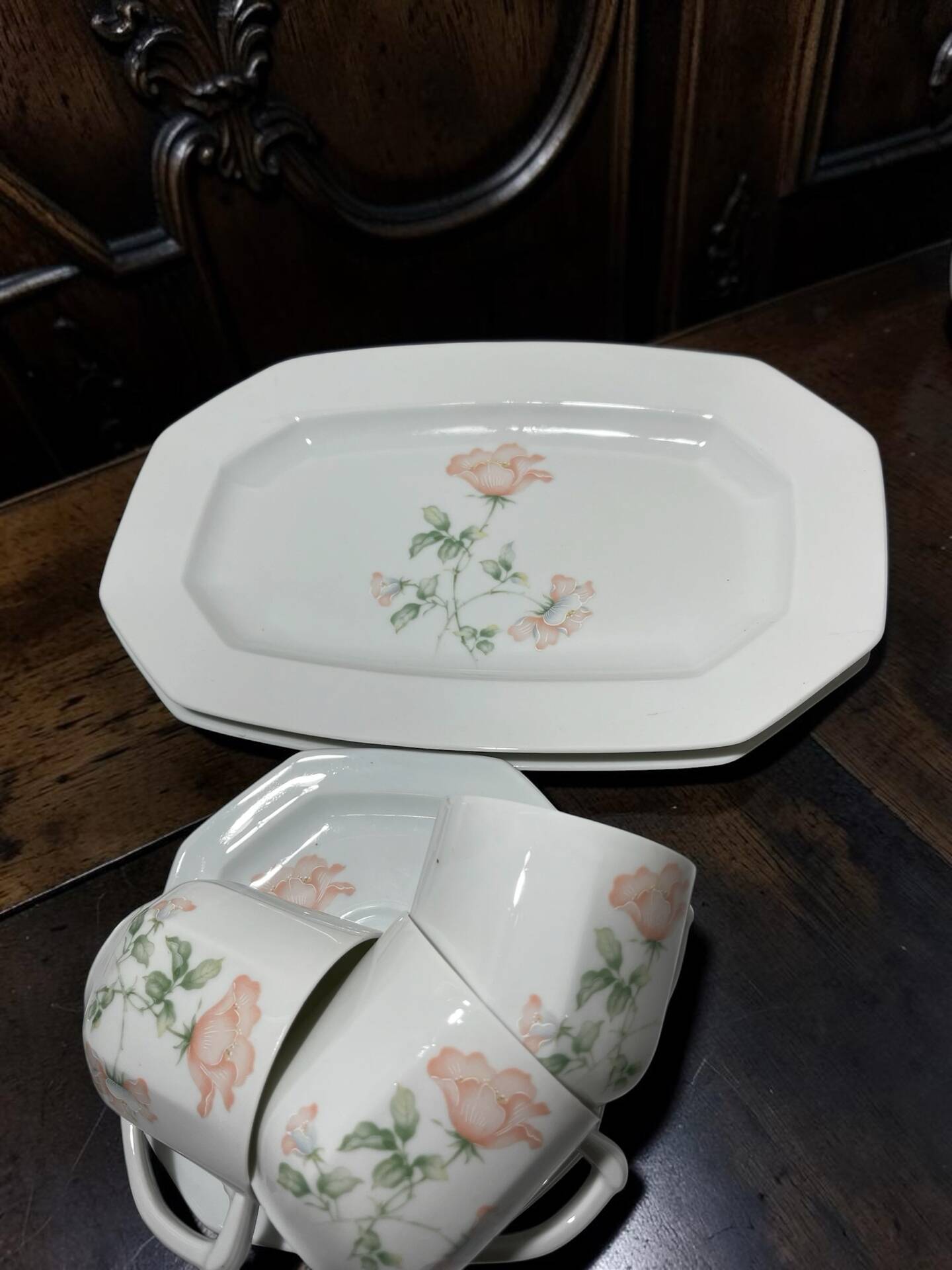 Limoges porcelain coffee service