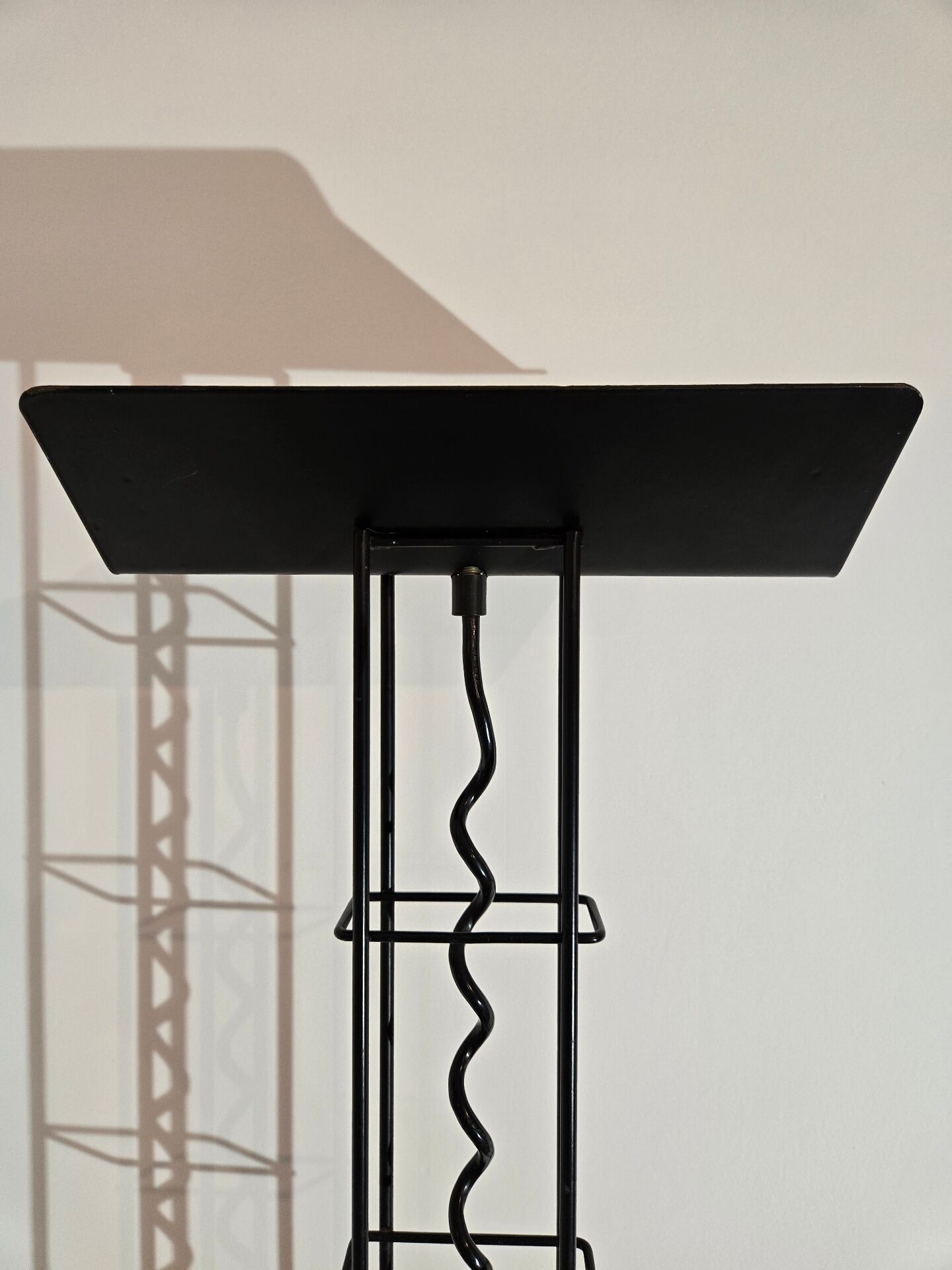 Postmodern halogen floor lamp from the 1980s - Italian style
