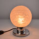 Mid Century table lamp by Doria Leuchten, Murano glass