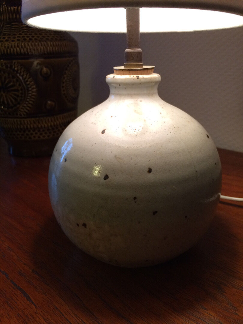 Vintage sandstone lamp