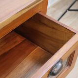 9-drawer chestnut seed box 1960 france