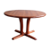 Table à manger massive en teck par Dyrlund, années 1970.