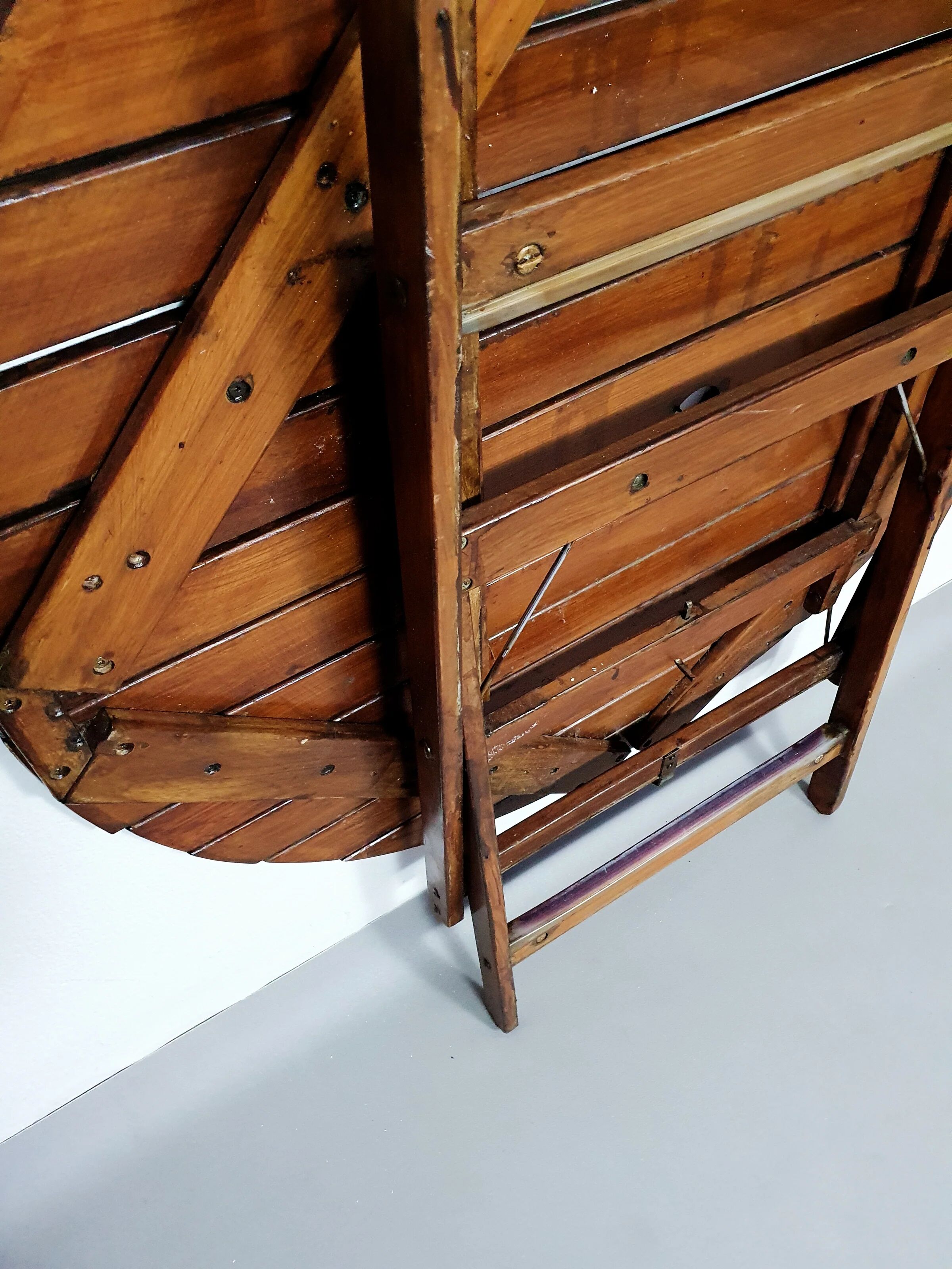 Ensemble de jardin Ico Parisi par Reguitti chaises / table