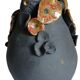 Raku vase, handmade