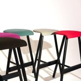 Suite of 5 post 2000 stools - Wilkhahn