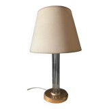Art Deco lamp with glass base