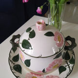 Wild Rose Villeroy & Boch soup dish and plate