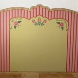 Hand painted headboard