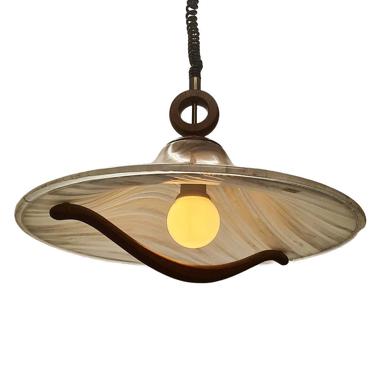 Vintage German Kristallux Design Pendant Lamp, 1970s