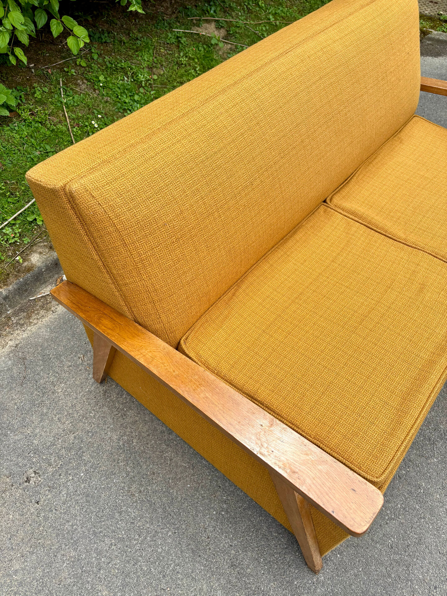 Canapé convertible vintage années 60/70