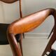 Trio of Danish chairs by Kai Lyngfeldt Larsen 60s, reupholstered