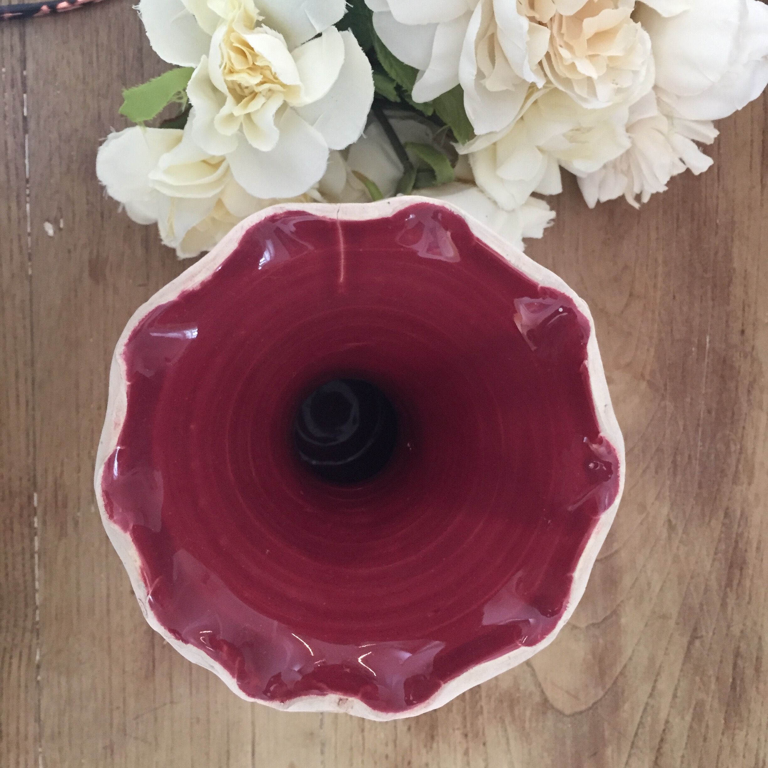 Vase en terre cuite vintage